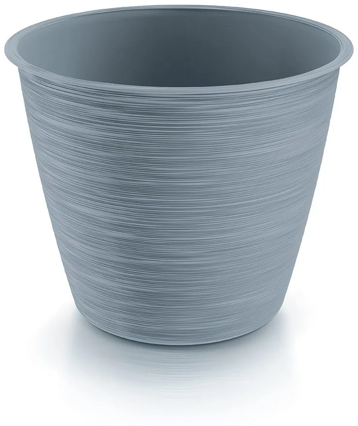 Prosperplast Kvetináč Furu I svetlosivý, varianta 16,6 cm