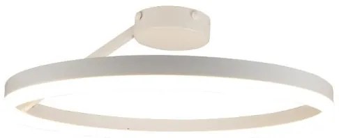 LED Stmievateľný prisadený luster LED/40W/230V 3000-6500K biela + diaľkové ovládanie