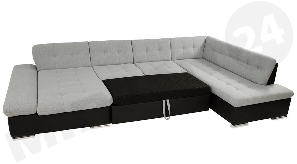 Rohová sedacia súprava Genero Premium, Dostupné poťahy: Terra 05 + Terra 05 + Terra 06 ECO, Strana: Ľavá - U