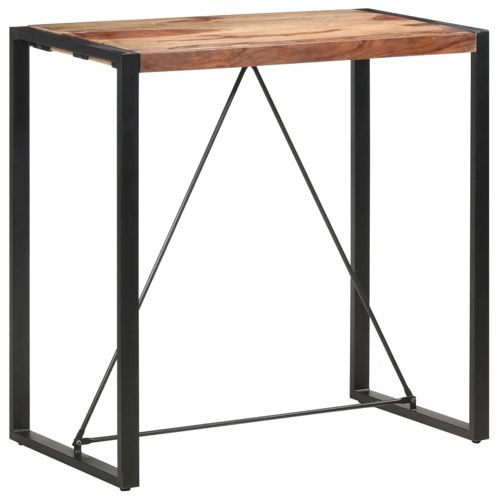 Barový stolík 110x60x110 cm masívne sheeshamové drevo 285956