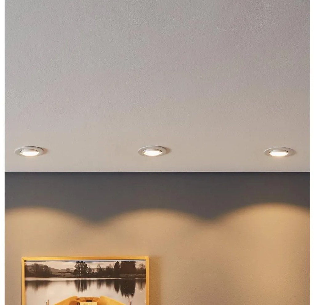 Eglo 900745 - SADA 3xLED Stmievateľné svietidlo SALICETO 3xLED/6W/230V biela