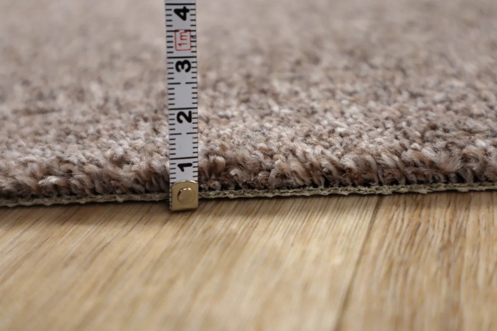 Vopi 120x120 cm Koberec metráž Apollo Soft béžový - neúčtujeme odrezky z role - obšitý zo všetkých strán, béžová, detská izba