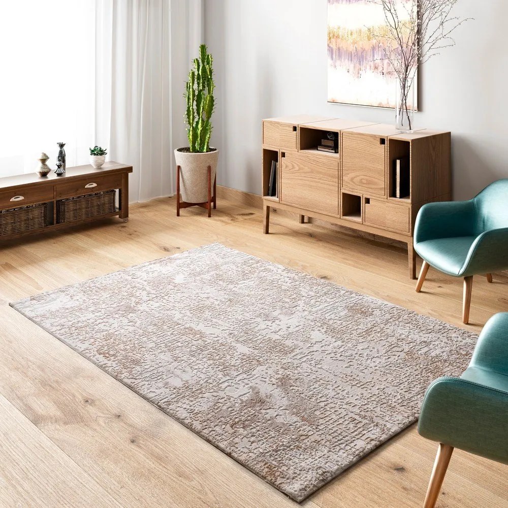 Béžový koberec 77x150 cm Oris – Universal