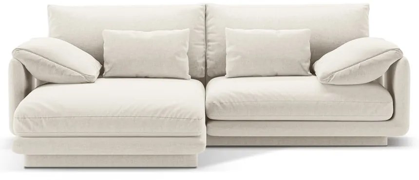 Biela rohová pohovka (ľavý roh) Torino – Micadoni Home