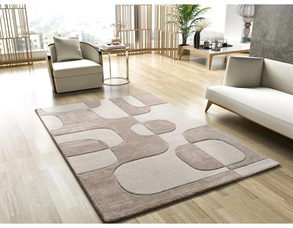 Krémovobiely koberec 160x230 cm Lena – Universal