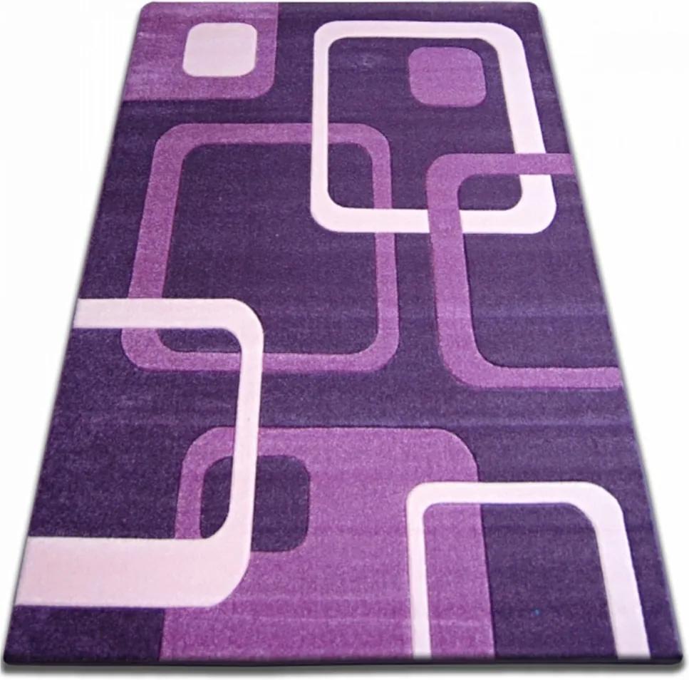 Kusový koberec Karla fialový, Velikosti 240x330cm