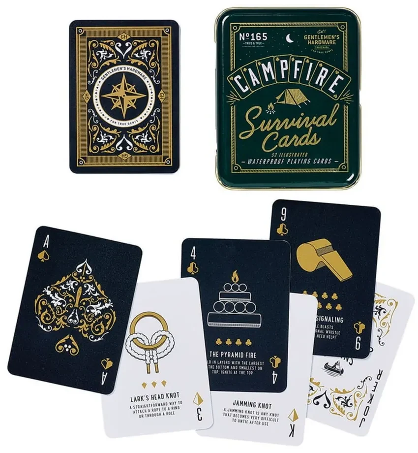 Kartová hra Survival Cards – Gentlemen's Hardware
