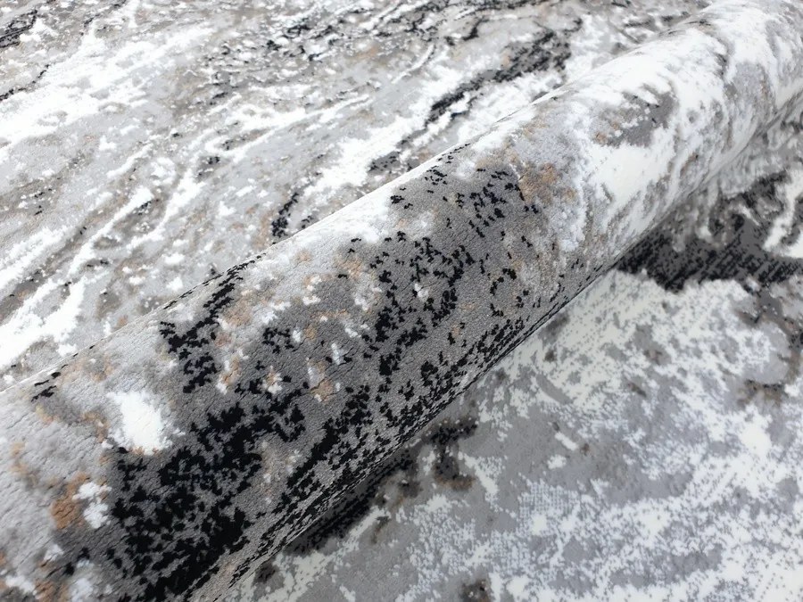 DC Koberec Exclusive 100 sivá čierna Rozmer: 120×170 cm