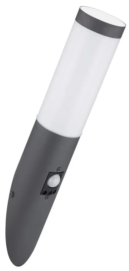 Globo 3157AS - Vonkajšie nástenné svietidlo so senzorom BOSTON 1xE27/15W/230V IP44