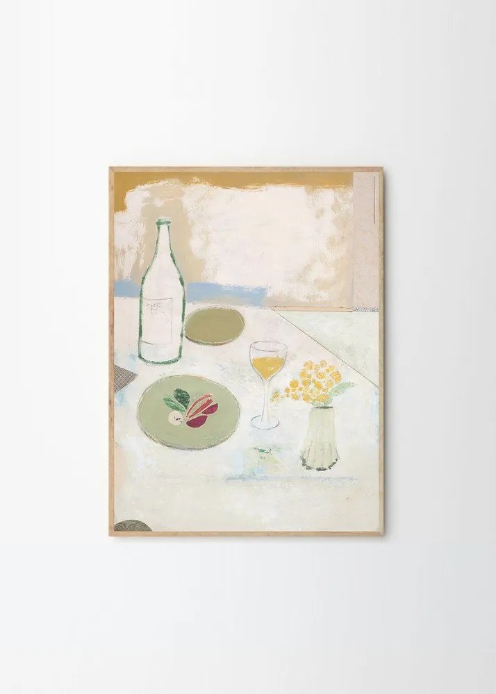 Plagát 30x40 cm Fleurs Jaunes – Max Ososki – The Poster Club