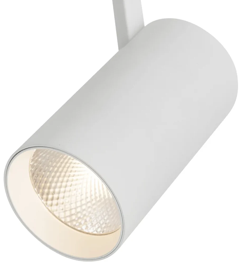 Moderný reflektor biely pre 1-fázový koľajnicový systém vrátane LED - Iconic Mark