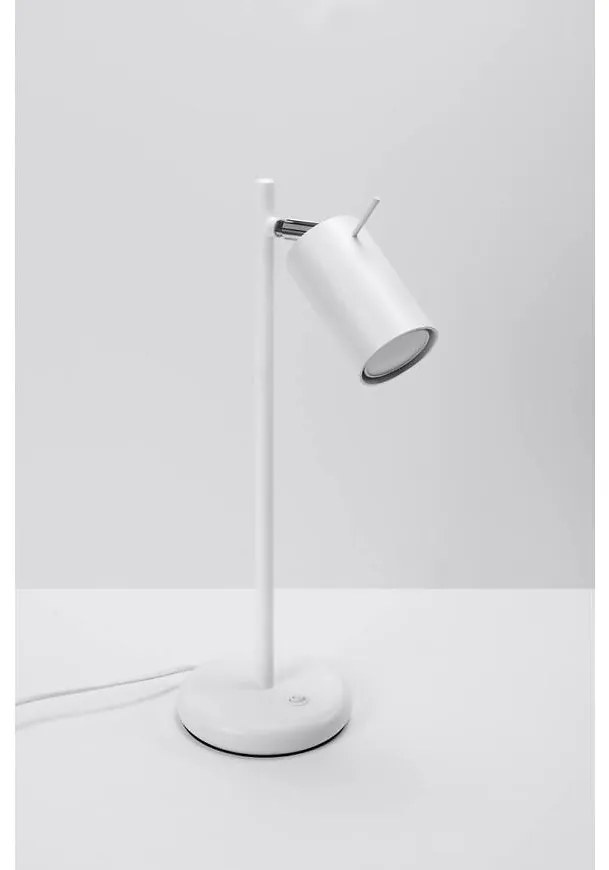 Stolná lampa Oregon A-1090 biely