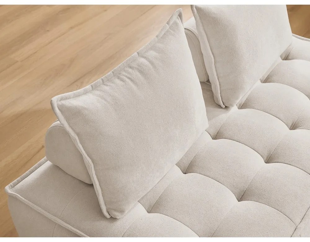 Biela ženilková pohovka 175 cm Elisa – Bobochic Paris