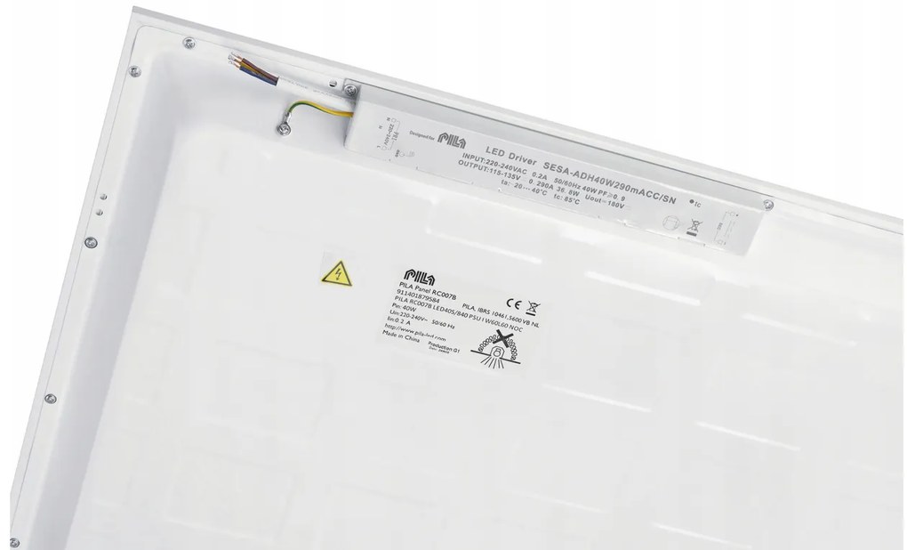 PIŁA LED panel 60x60 - 40W - 4000lm - neutrálna biela