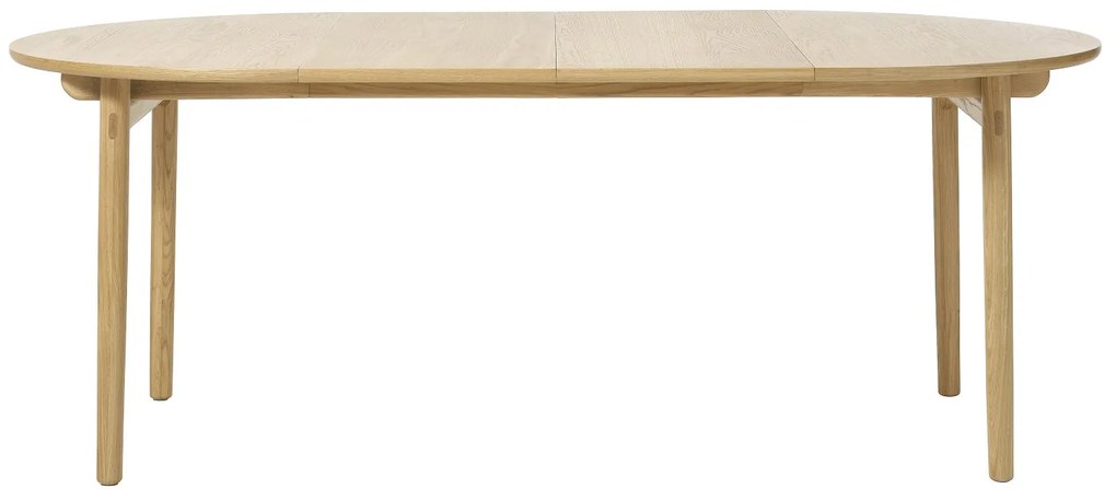 Rozkladací jedálenský stôl Wally 120 - 165cm prírodný dub