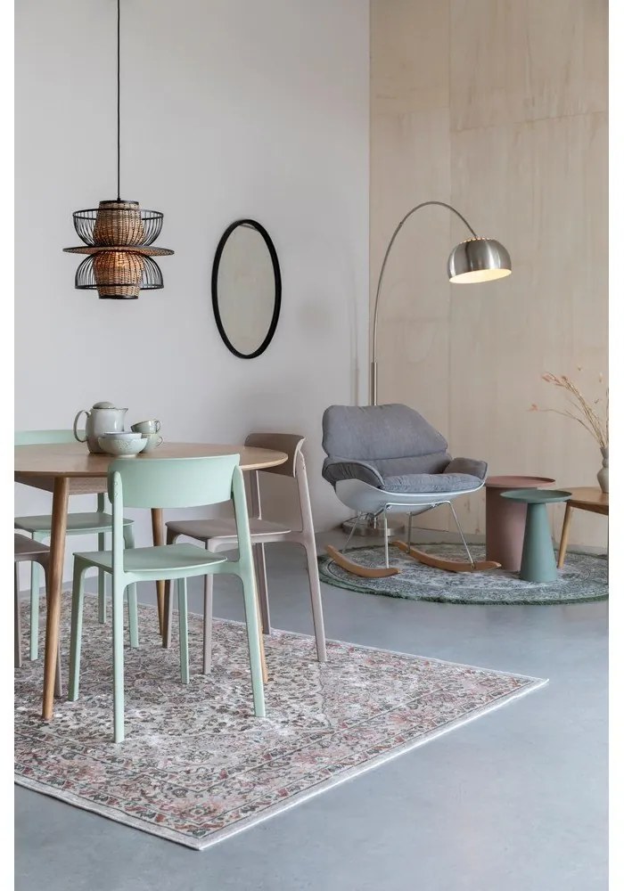 Kovový okrúhly odkladací stolík ø 39,5 cm Ringar – White Label