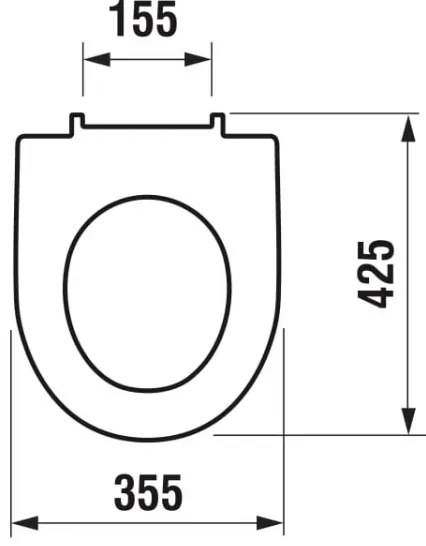 JIKA H8933853000001 - WC sedadlo SoftClose LYRA, duroplast/biela
