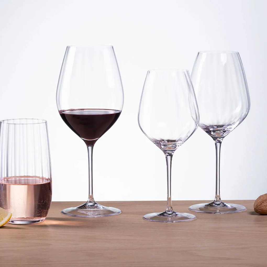 Poháre na červené víno 570 ml set 6 ks - Optima Line Glas Lunasol - 322686