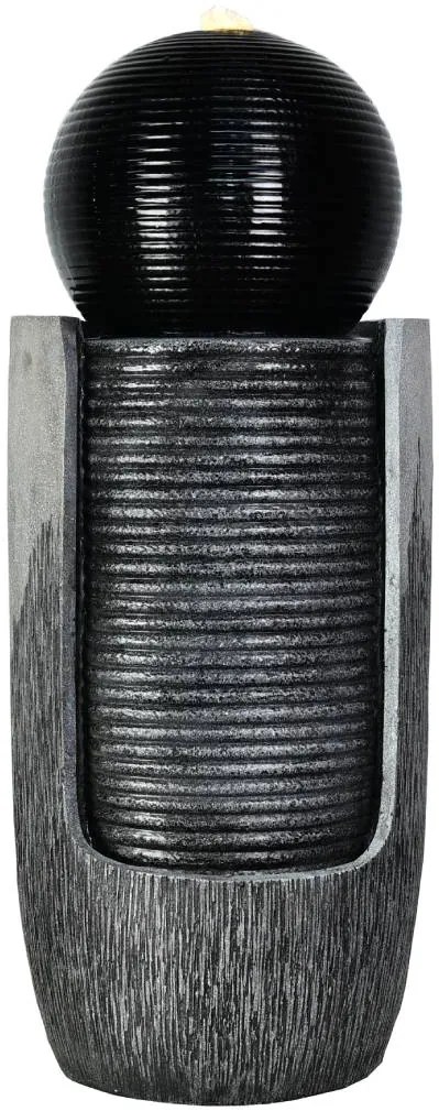 Záhradná fontána BestBerg EF-14 / polyresin / 36 x 36 x 88 cm