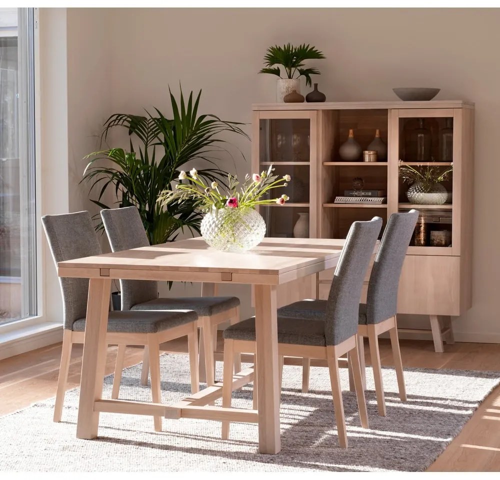 Matne lakovaný dubový jedálenský stôl Rowico Brooklyn, 170 x 95 cm