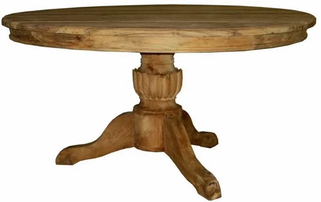 Furniture-nabytok.sk - Masívny jedálenský kulaty stôl 120x120 cm - Triša