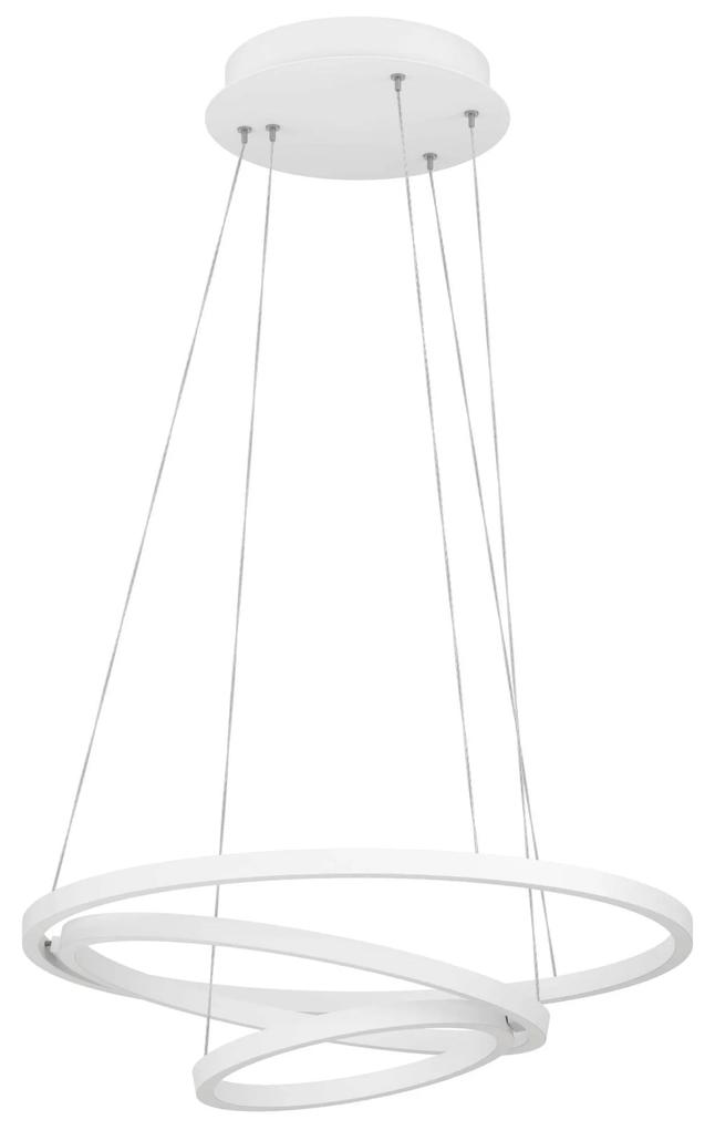 EGLO Závesné chytré LED osvetlenie LOBINERO-Z, 43,2 W, teplá biela-studená biela, biele