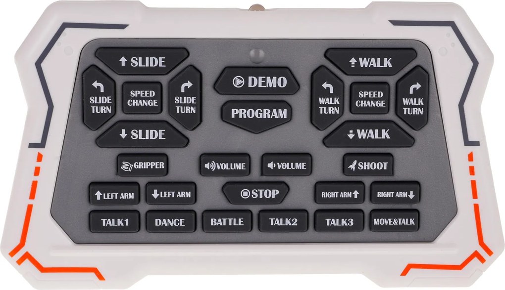 Ramiz Multifunkčný robot oranžovo-biely R/C