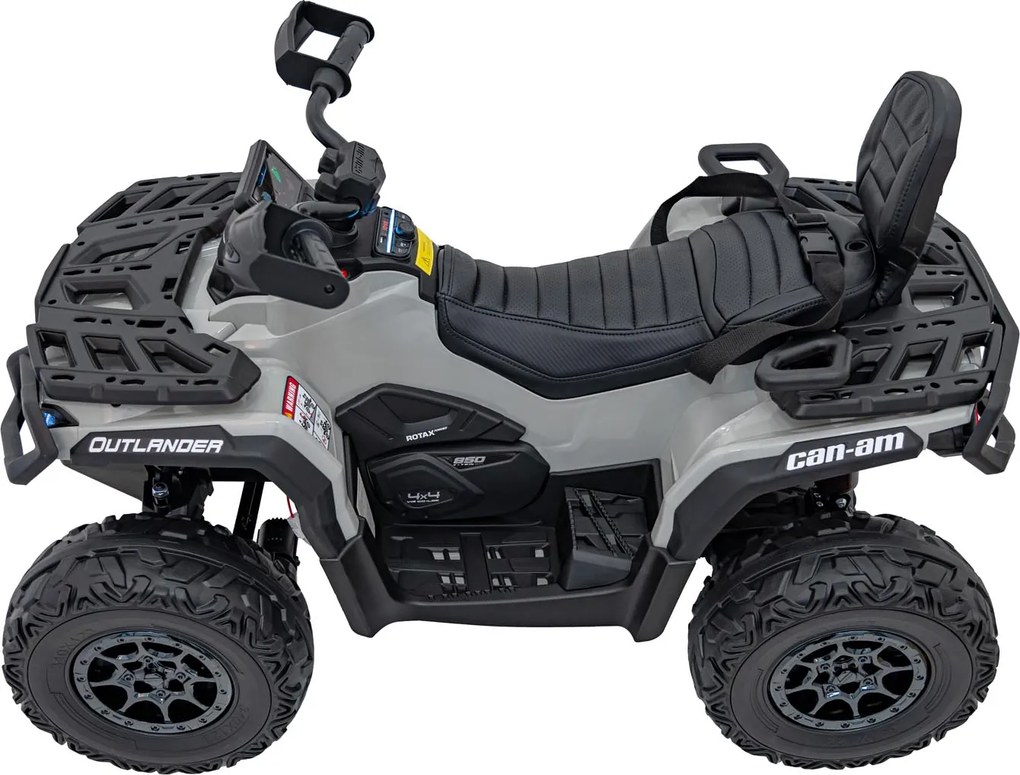 Ramiz Štvorkolka Can Am Outlander ATV Sivá