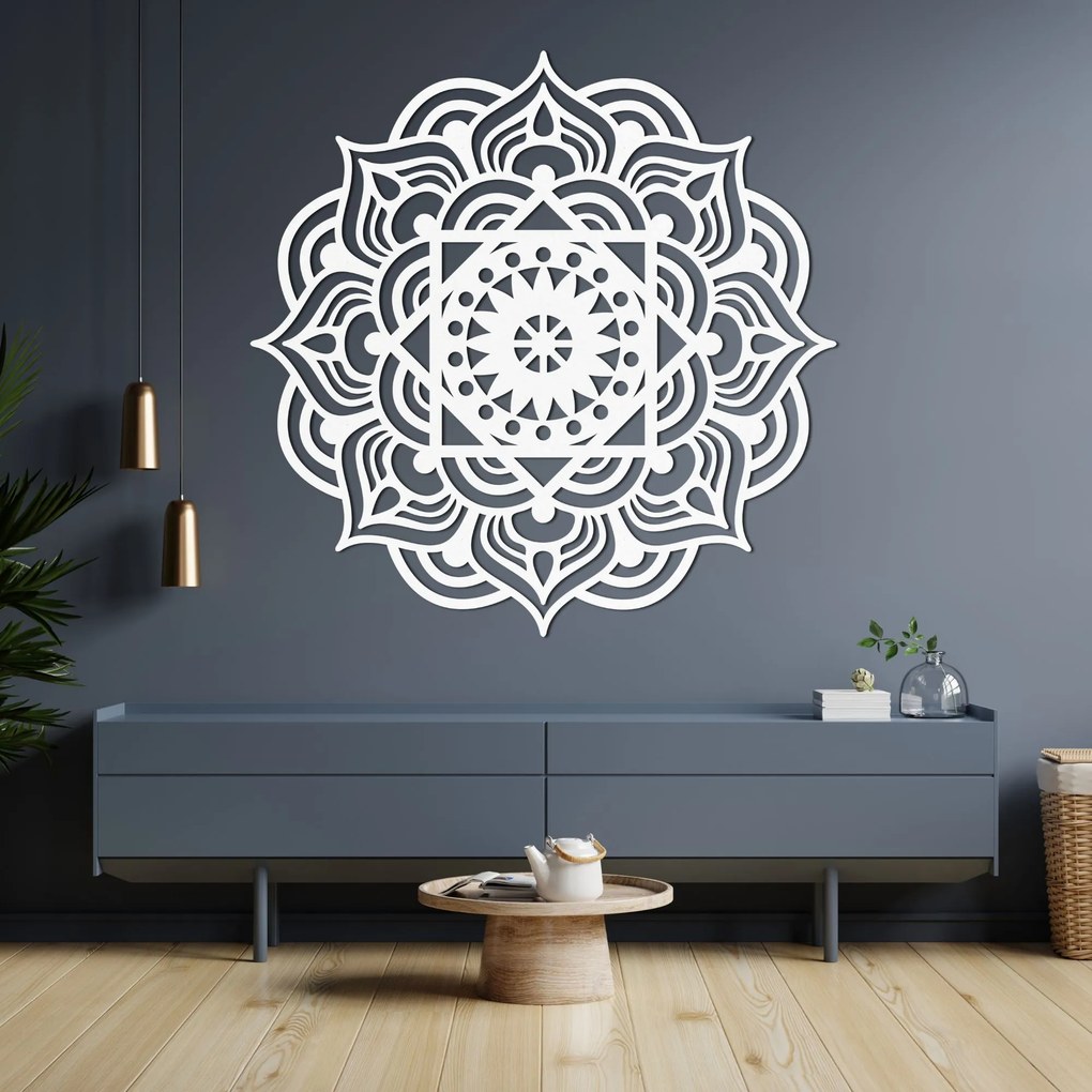 SENTOP | Vyrezávaný drevený obraz na stenu mandala | SENTOP HDF0353