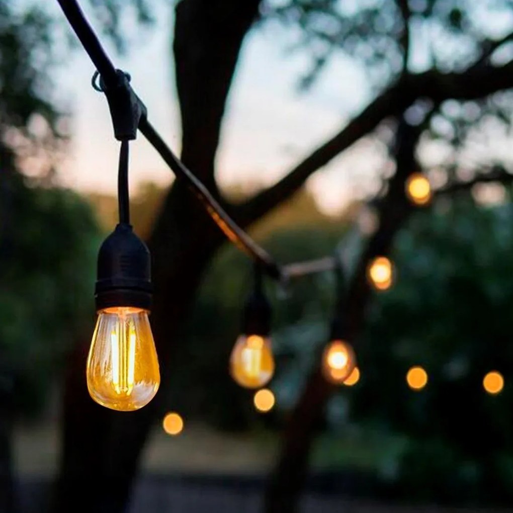LED svetelná reťaz Basic, 10m, (bez žiaroviek)
