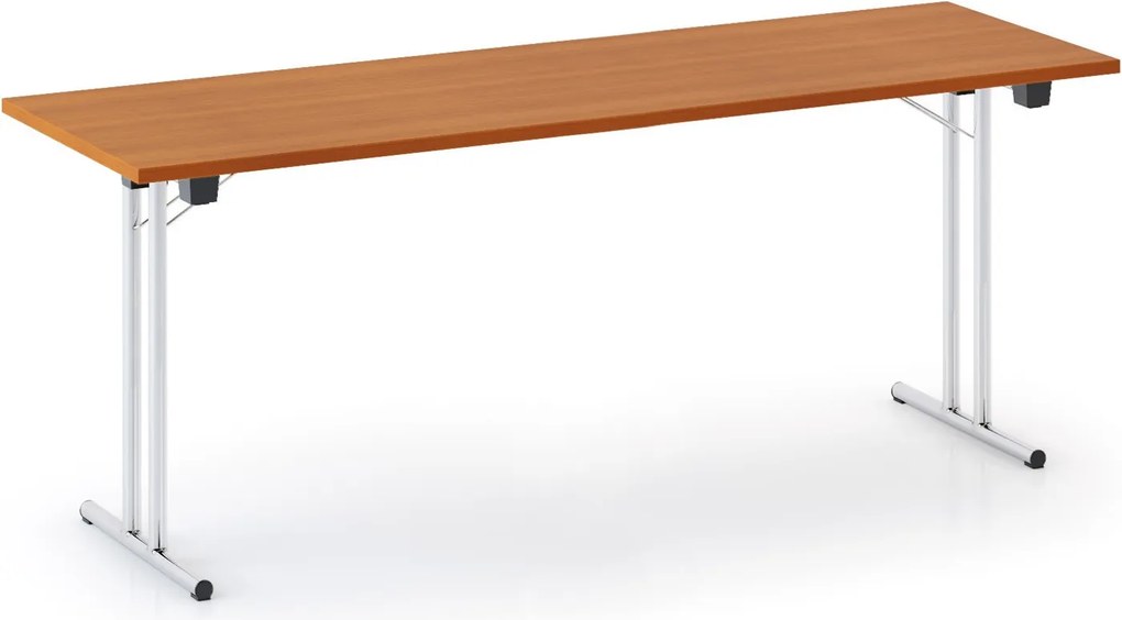 Skladací konferenčný stôl FOLDING, 180x80 cm, čerešňa