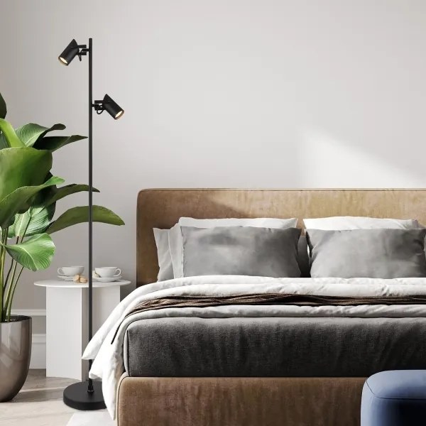 Rabalux 73046 - Stojacia lampa MAXIMILIAN 2xGU10/10W/230V