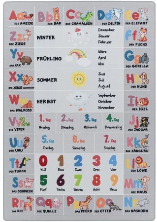 Koberce Breno Kusový koberec PLAY 2904 Grey, viacfarebná,160 x 230 cm