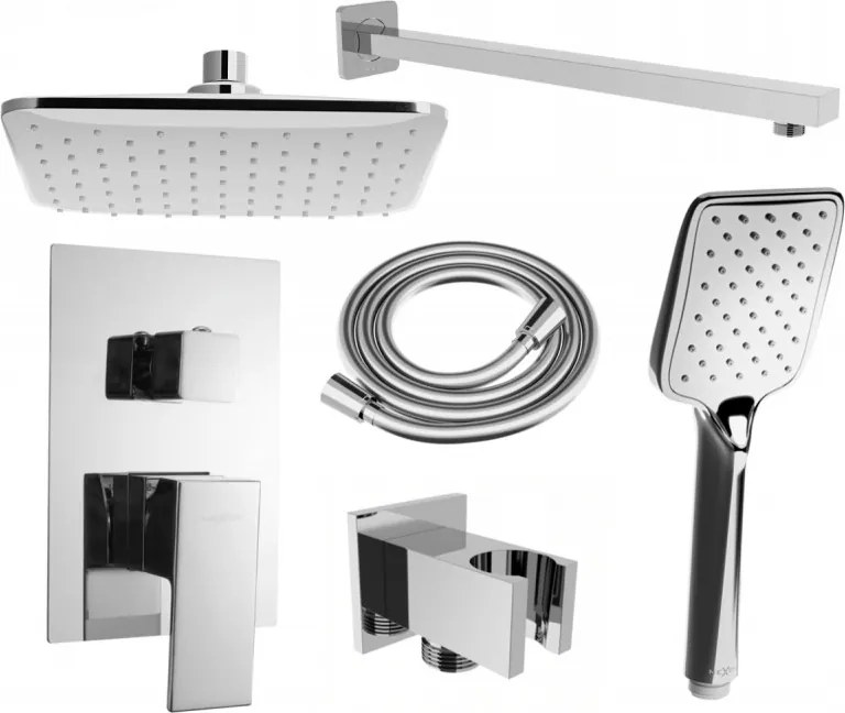 Mexen Uno, podomietkový sprchový set DR62, chrómová, 71435DR62-00