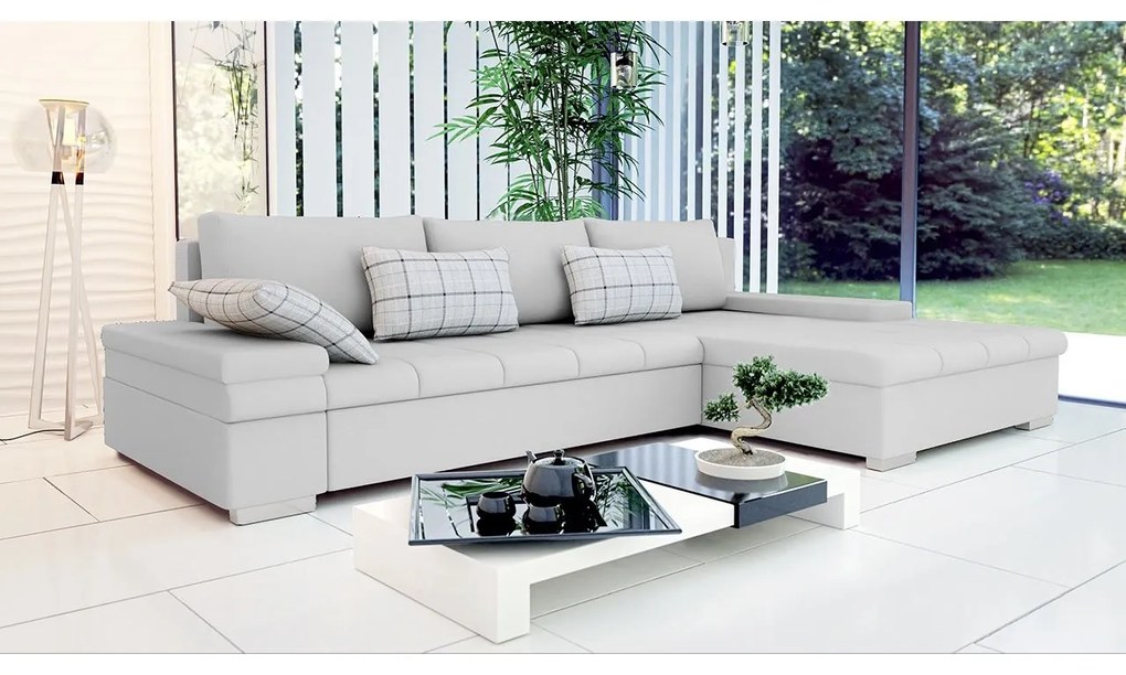 Rohová sedacia súprava Kanton Premium, Dostupné poťahy: Uttario Velvet 2951 + Uttario Velvet 2951 + Magic Velvet Pik 2225, Strana: pravá