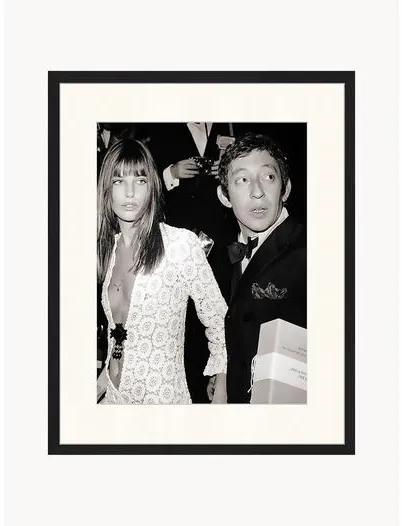 Fotografia v ráme Serge Gainsbourg & Jane Birkin