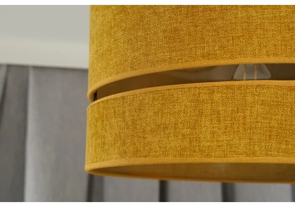 Duolla - Prisadený luster DOUBLE 1xE27/15W/230V pr. 40 cm oranžová