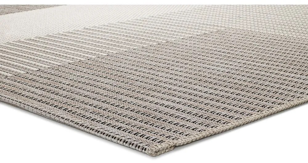 Béžový vonkajší koberec Universal Cork Squares, 130 x 190 cm