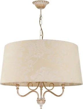 BRILAGI - Luster na reťazi SONIA 3xE27/15W/230V pr. 56 cm krémová/patina