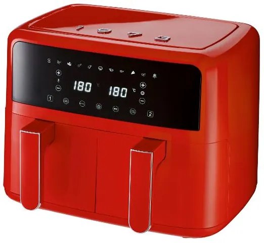 Silvercrest®  Teplovzdušná fritéza Retro 1973 Shlfd 2600 B1, červená (červená 1973)  (100393130)