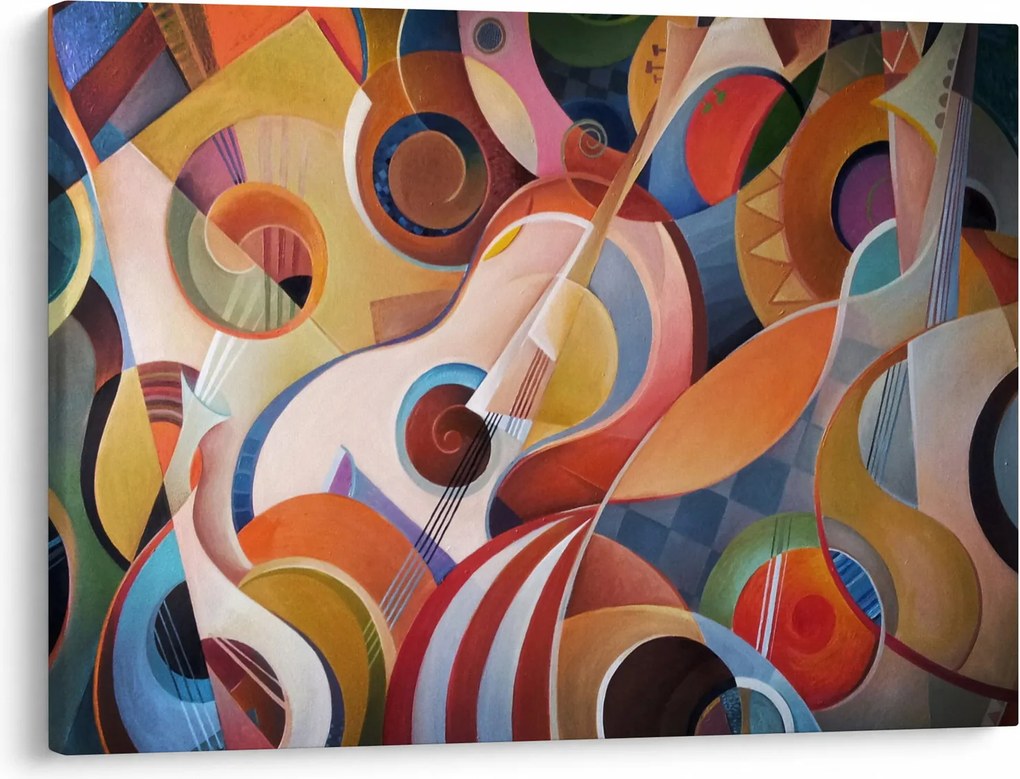 Obraz - Hudobný abstrakt (70x50 cm)