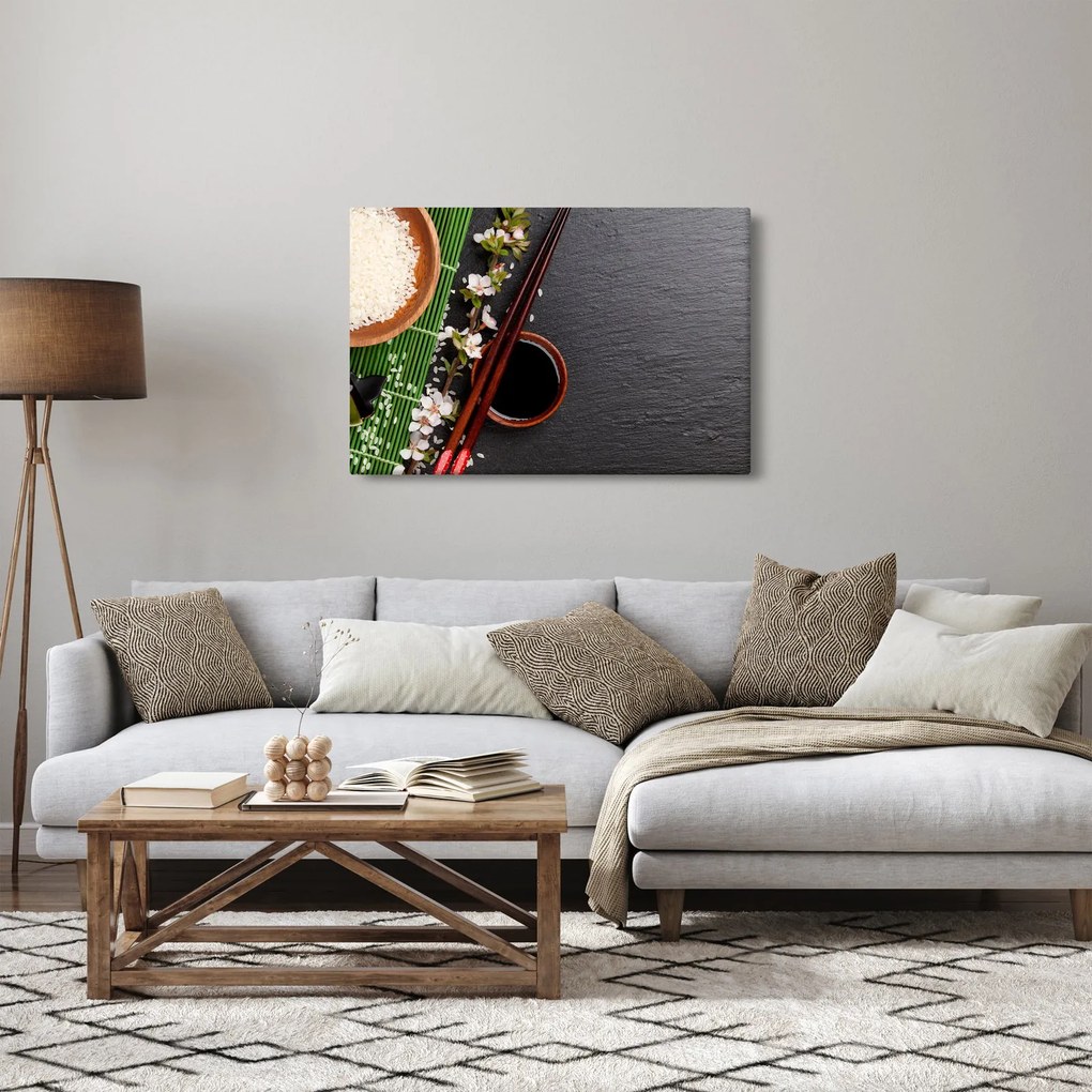 Obraz - Sushi (90x60 cm)