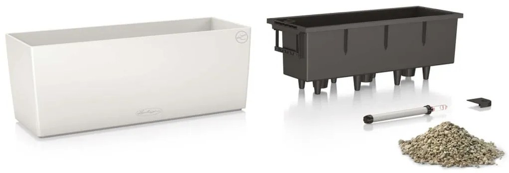 LECHUZA Kvetináč Balconera Color 50 ALL-IN-ONE biely 15670