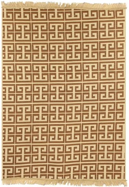 Hnedo-béžový koberec Ya Rugs Tee, 120 × 180 cm
