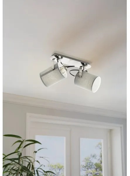 Eglo 98139 - Bodové svietidlo VILLABATE 2xE27/10W/230V