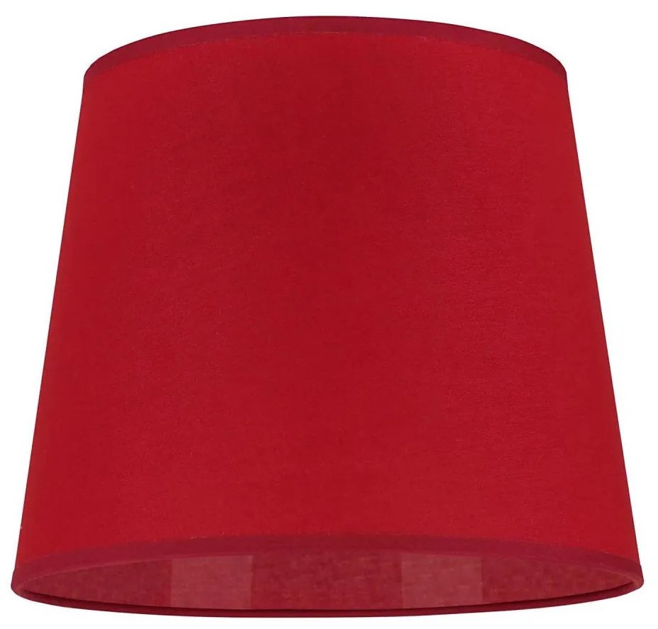 Duolla - Tienidlo k stolnej lampe CLASSIC M E27 pr. 24 cm červená