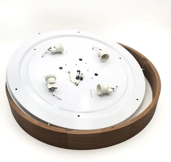 Brilagi - LED stropné svietidlo CARVALHO 4xE27/60W/230V dub čerešňa pr. 57,5 cm