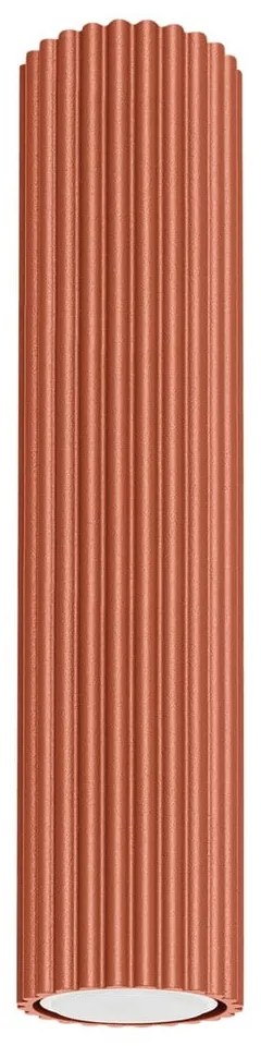 Bodové svietidlo v tehlovej farbe Gleam – Sollux