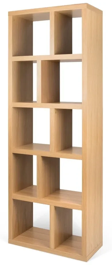 Knižnica v drevenom dekore TemaHome Berlin, výška 198 cm