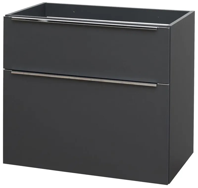 Mereo Mereo, Mailo, kúpeľňová skrinka 81 cm, chrómové madlo, MER-CN531S